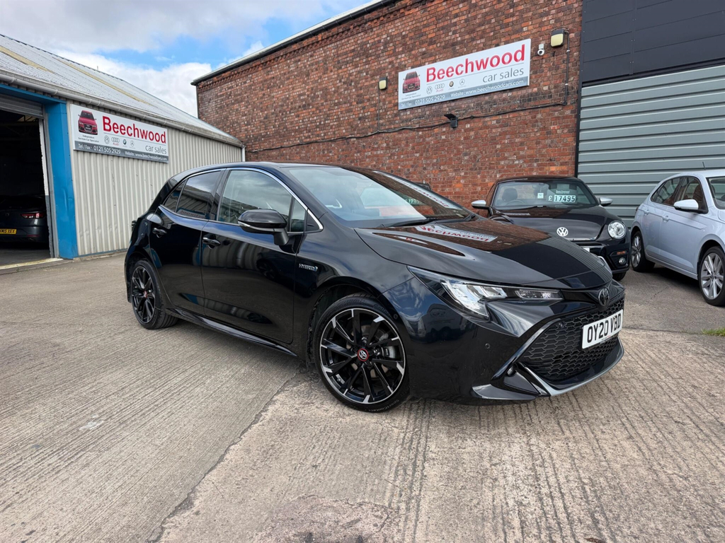Toyota Corolla 1.8 Vvt-h Gr Sport Cvt Euro 6 Ss OY20VBD Black #3