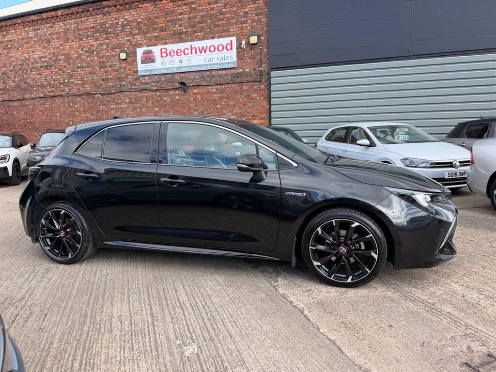 Toyota Corolla 1.8 Vvt-h Gr Sport Cvt Euro 6 Ss OY20VBD Black #5