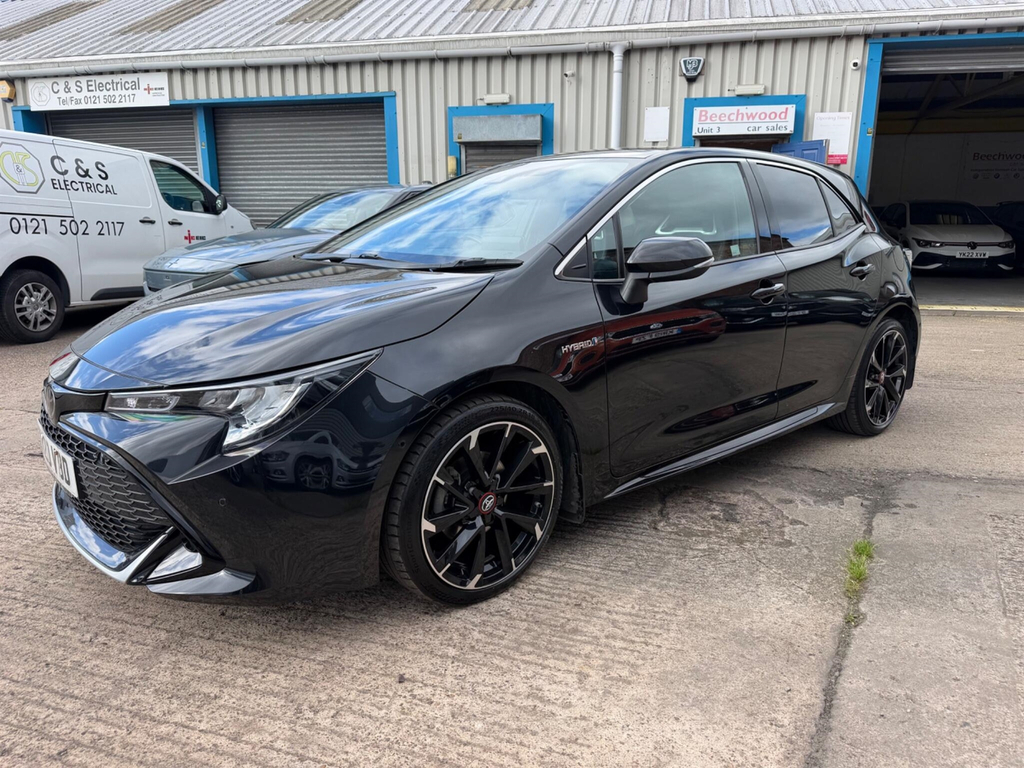Toyota Corolla 1.8 Vvt-h Gr Sport Cvt Euro 6 Ss OY20VBD Black #4