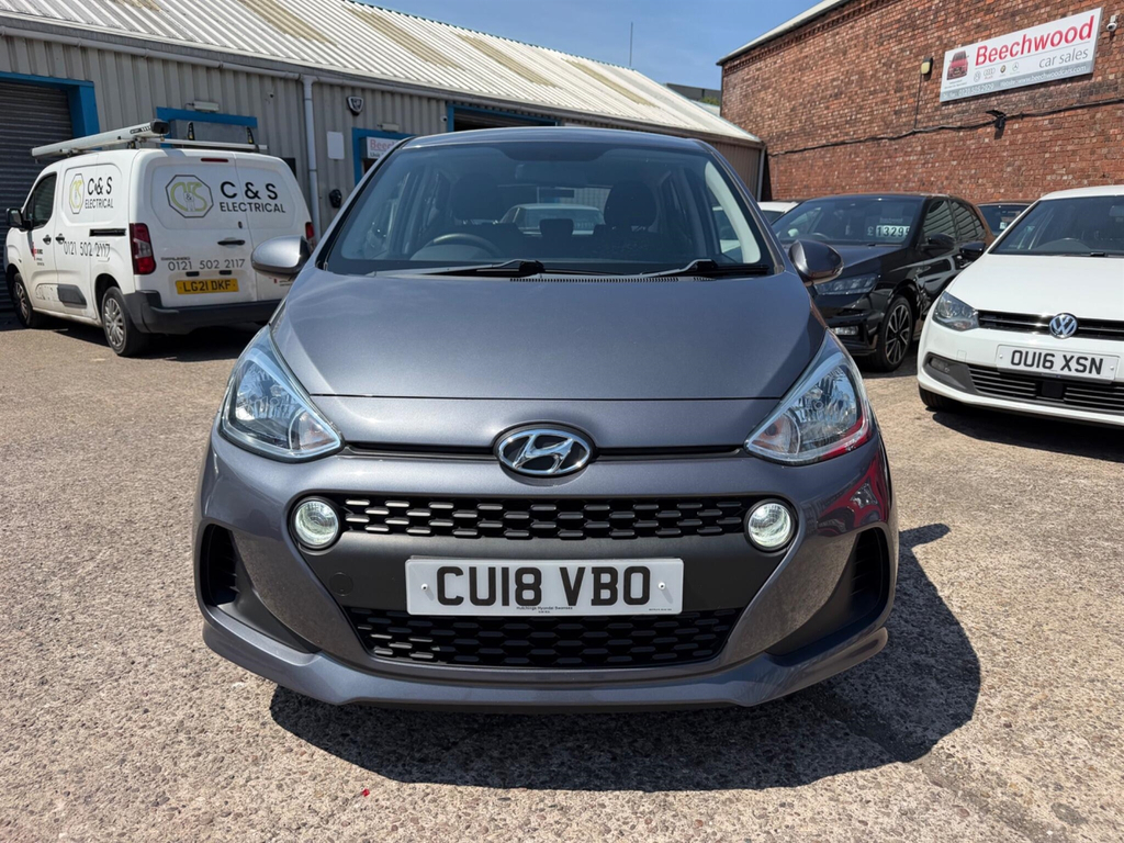 Hyundai I10 1.0 Go Se Hatchback Euro 6 66 White #7