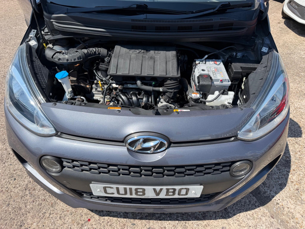 Hyundai I10 1.0 Go Se Hatchback Euro 6 66 White #13