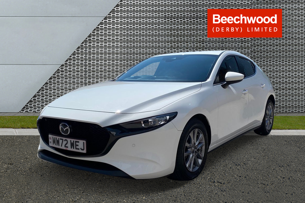 Mazda 3 2.0 E-skyactiv G Mhev Se-l Lux White #4
