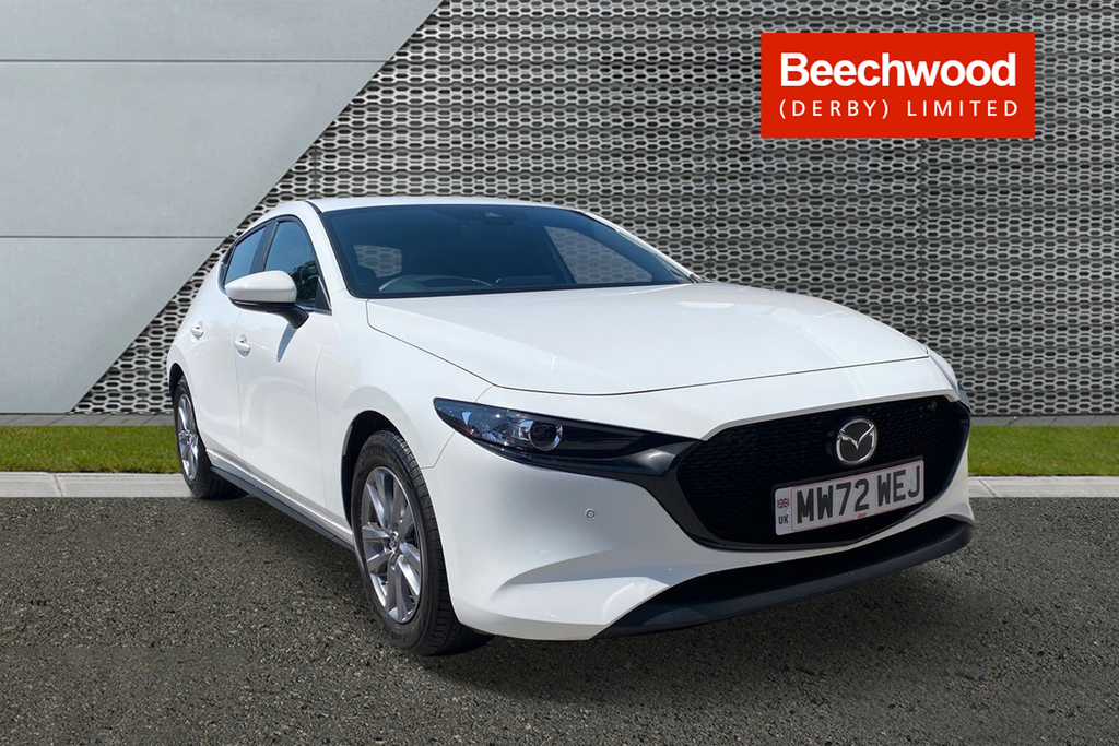 Mazda 3 2.0 E-skyactiv G Mhev Se-l Lux White