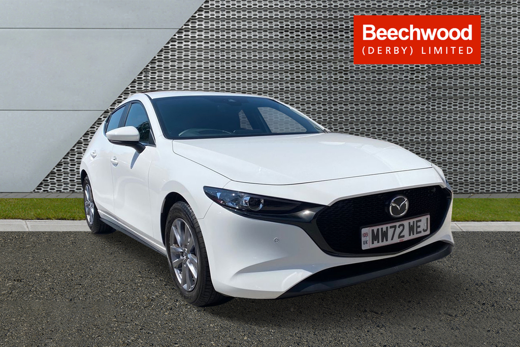 Mazda 3 2.0 E-skyactiv G Mhev Se-l Lux White #2