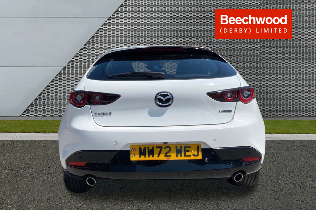 Mazda 3 2.0 E-skyactiv G Mhev Se-l Lux White #6