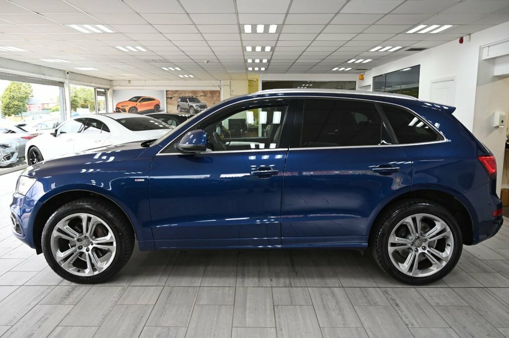 Audi Q5 3L S Line Plus Blue #4
