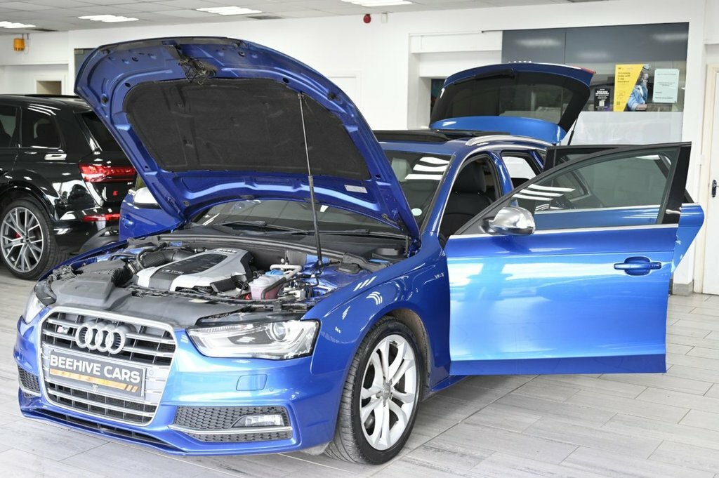 Audi S4 Estate 3.0 Tfsi V6 Black Edition S Tronic Quattro White #11