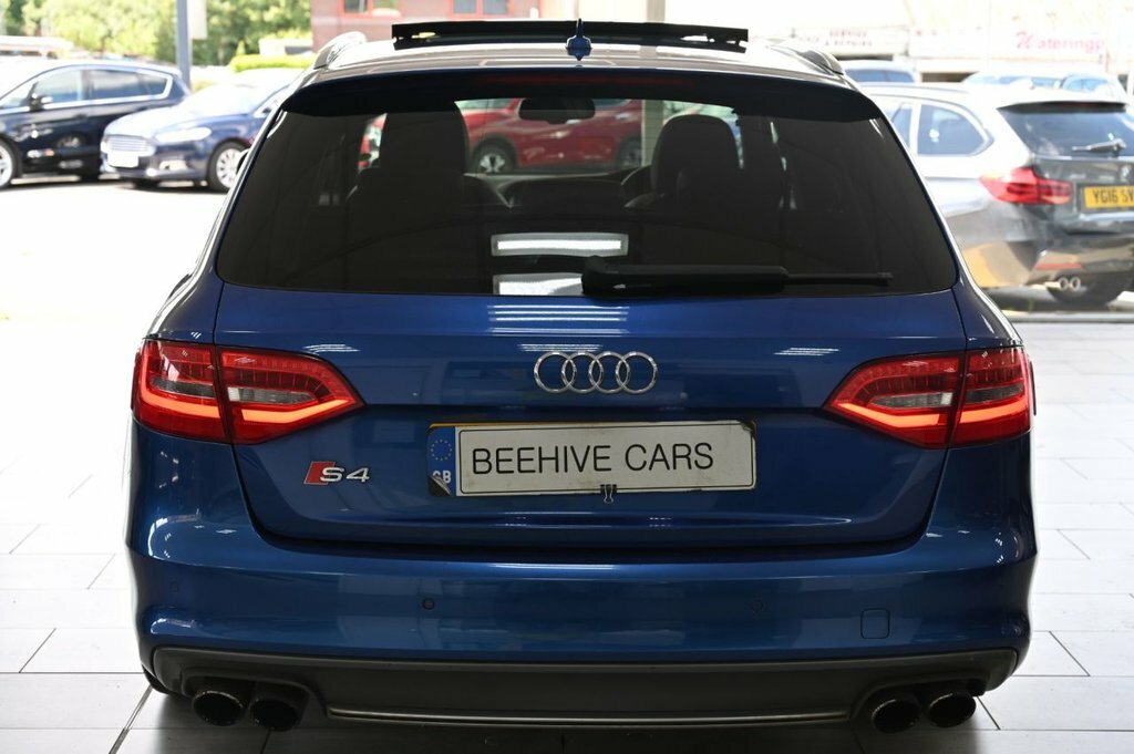 Audi S4 Estate 3.0 Tfsi V6 Black Edition S Tronic Quattro White #8