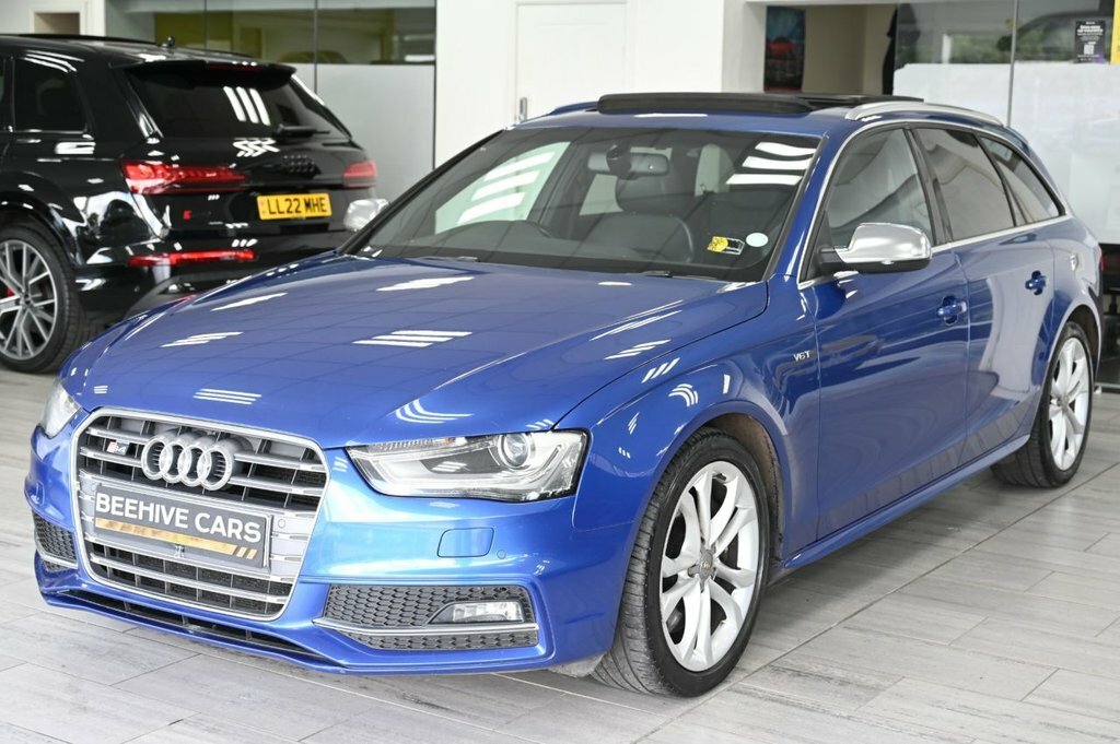 Audi S4 Estate Blue #5