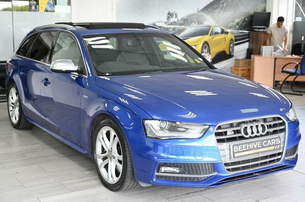 Audi S4 Estate Blue #2