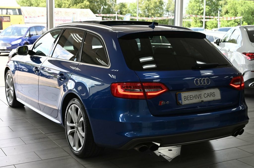 Audi S4 Estate 3.0 Tfsi V6 Black Edition S Tronic Quattro White #9