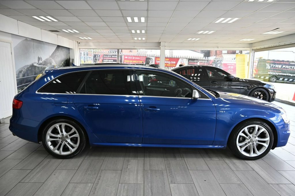 Audi S4 Estate Blue #3