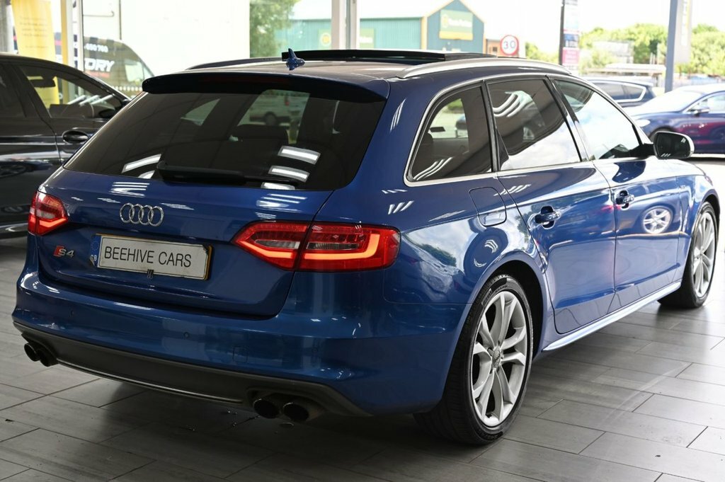 Audi S4 Estate 3.0 Tfsi V6 Black Edition S Tronic Quattro White #10