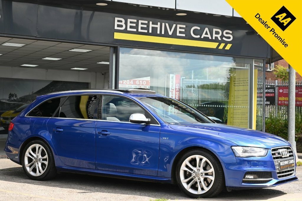 Audi S4 Estate Blue