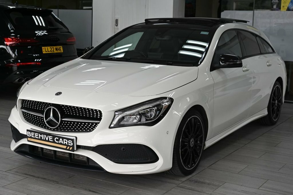 Mercedes-Benz CLA Class 2.1L Amg Line White #5