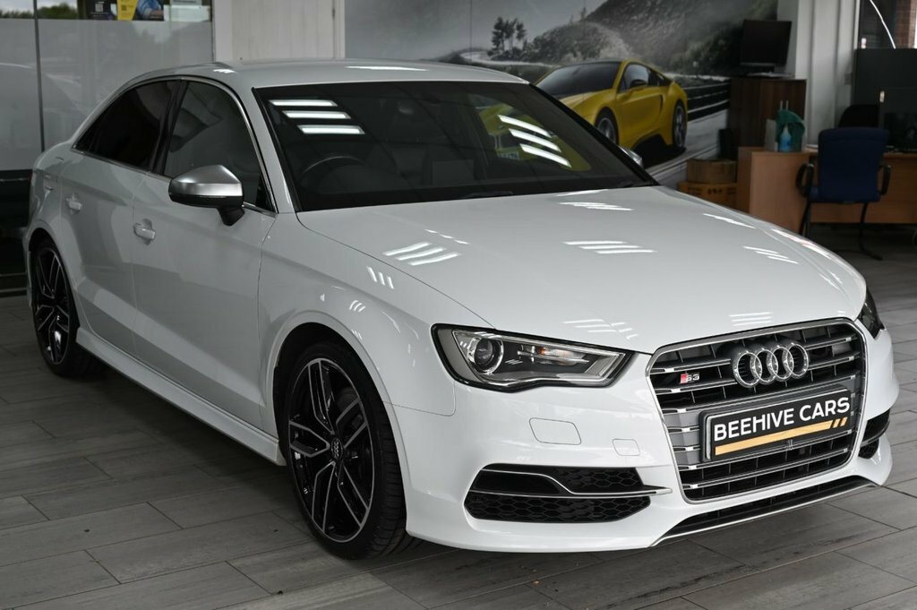 Audi S3 Saloon White #2