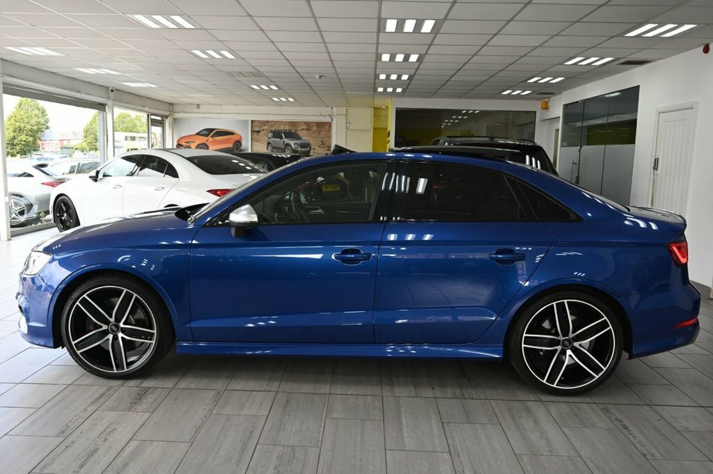 Audi S3 Saloon Blue #4