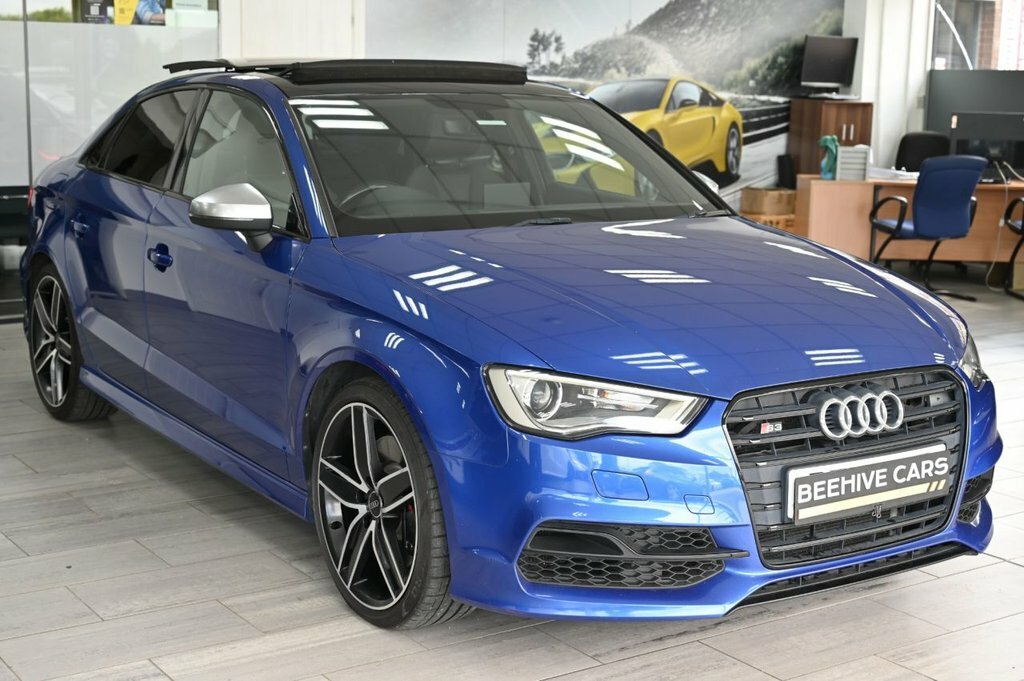 Audi S3 Saloon Blue #2