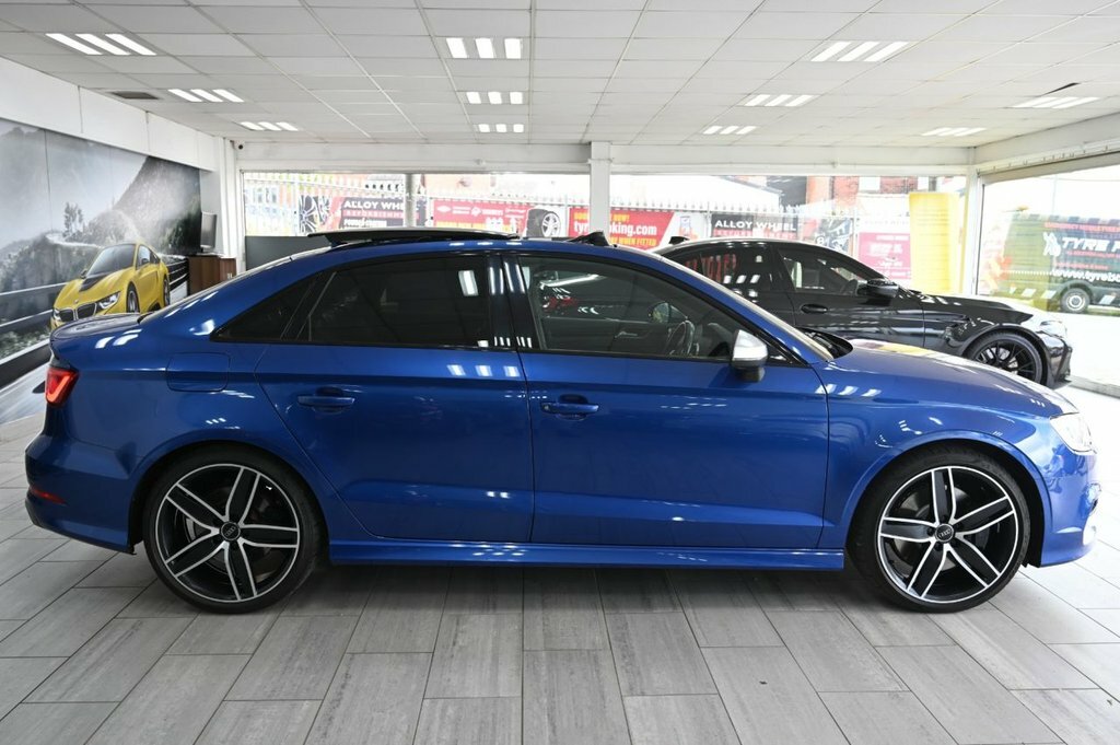 Audi S3 Saloon Blue #3