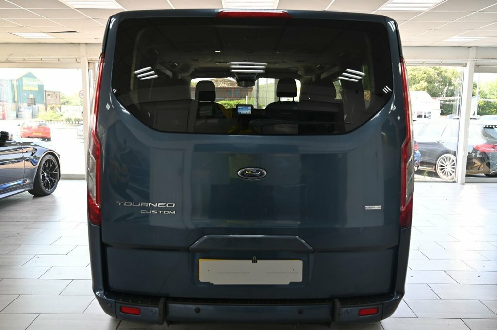 Ford Tourneo Custom 2.0 Tdci 105Ps Low Roof 9 Seater Zetec Face Lift S Blue #8
