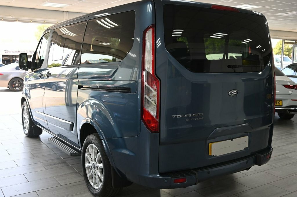 Ford Tourneo Custom 2.0 Tdci 105Ps Low Roof 9 Seater Zetec Face Lift S Blue #10