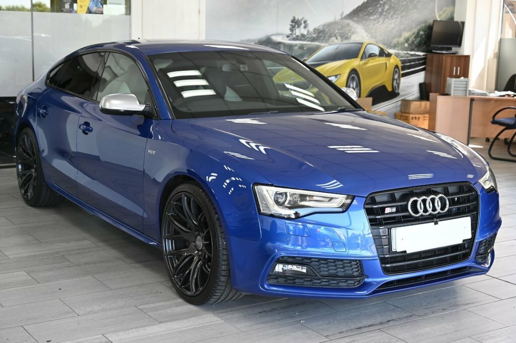 Audi S5 3L Black Edition Blue #2