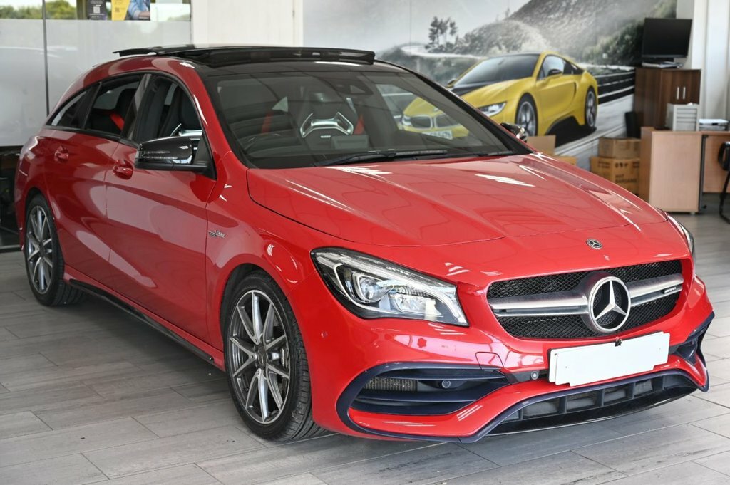 Mercedes-Benz CLA Class 2L Amg Red #2