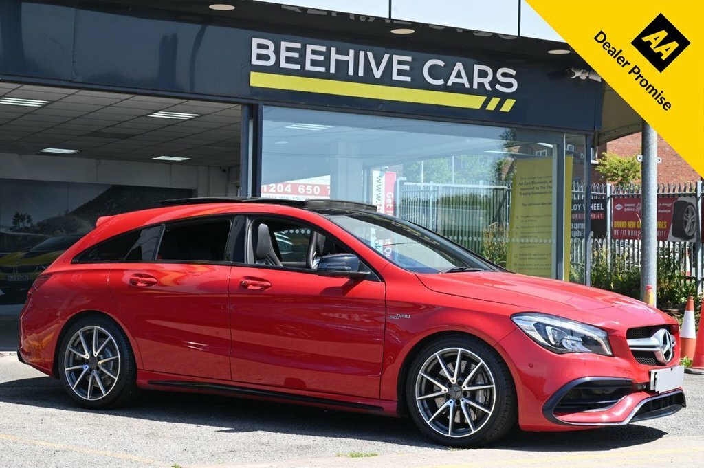 Mercedes-Benz CLA Class 2L Amg Red