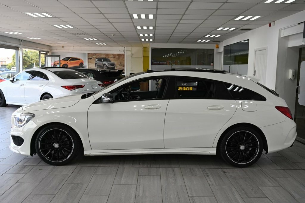 Mercedes-Benz CLA Class 2.1L Amg Sport SO15GWM White #4