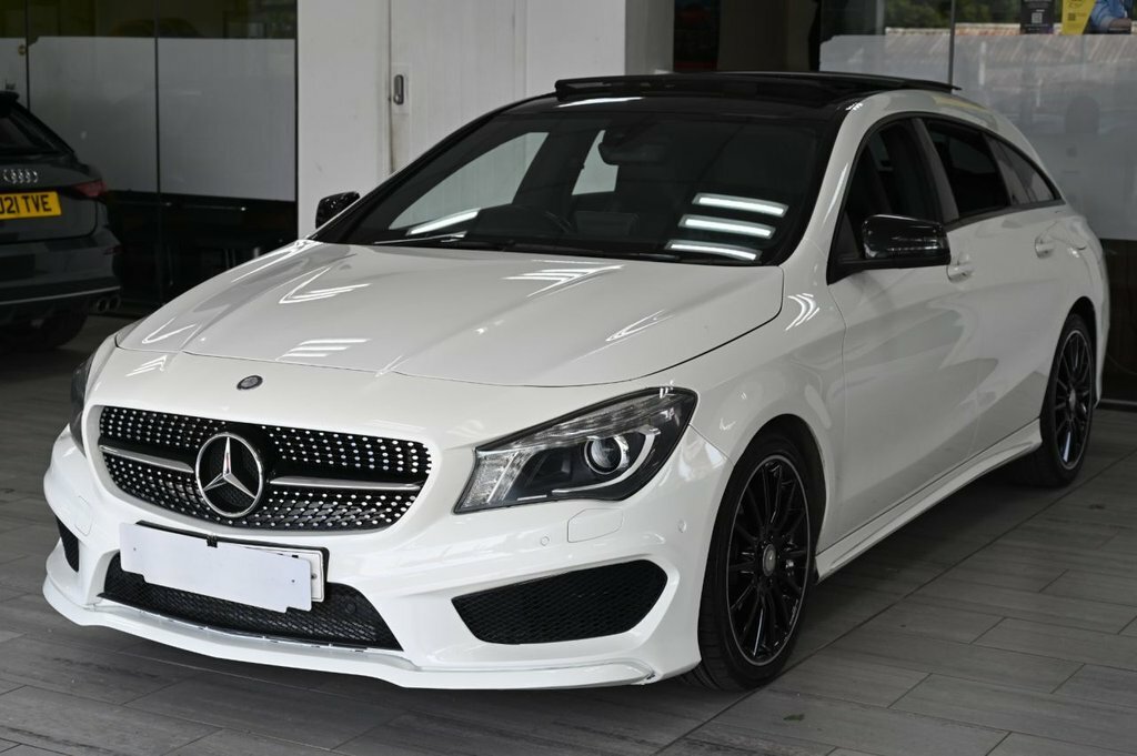 Mercedes-Benz CLA Class 2.1L Amg Sport SO15GWM White #5