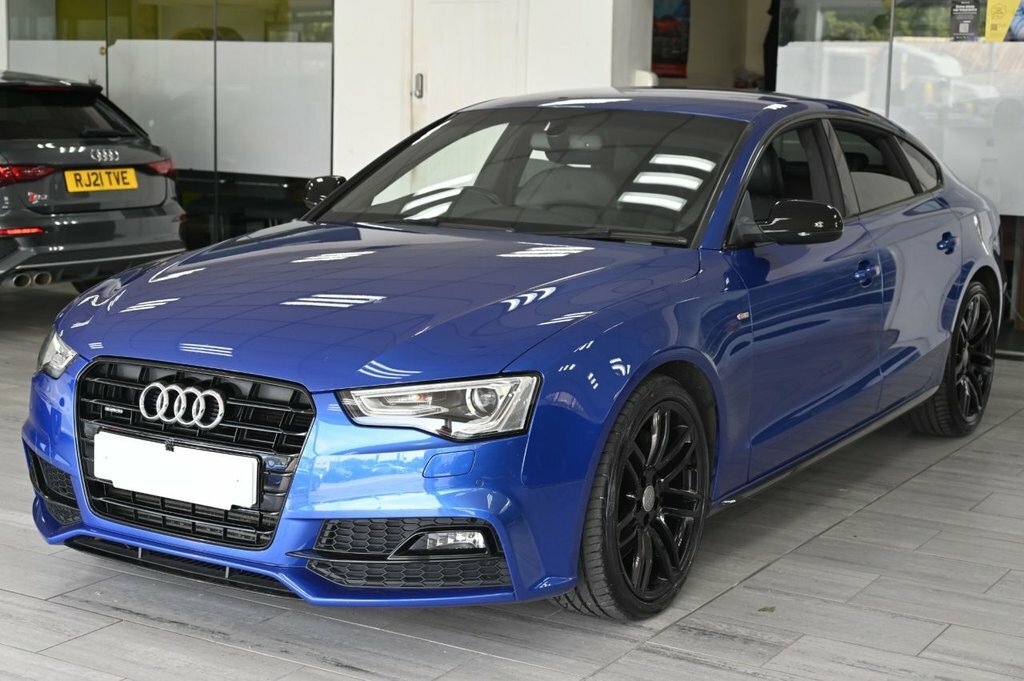 Audi A5 3L Black Edition Plus Blue #5
