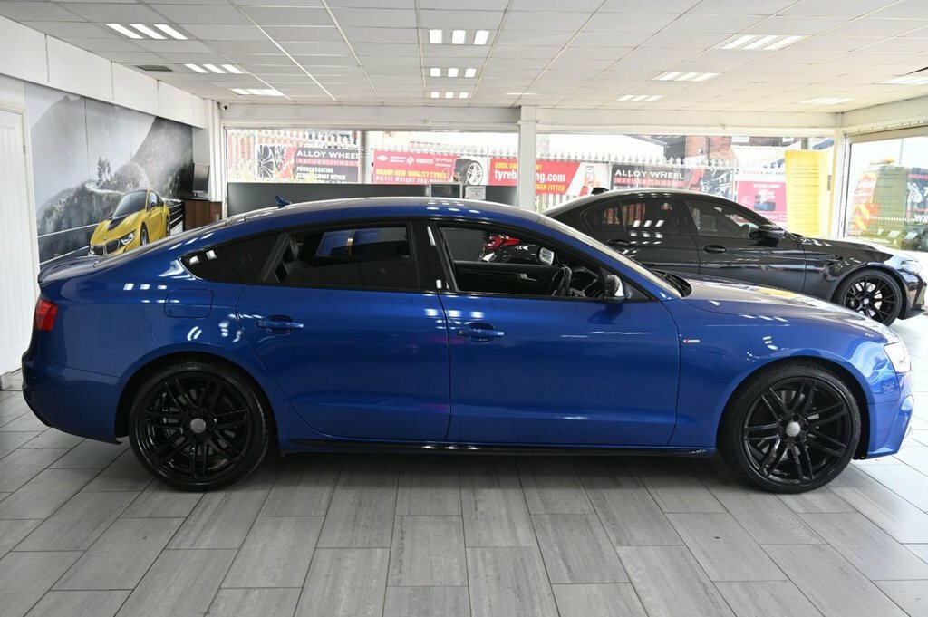 Audi A5 3L Black Edition Plus Blue #3