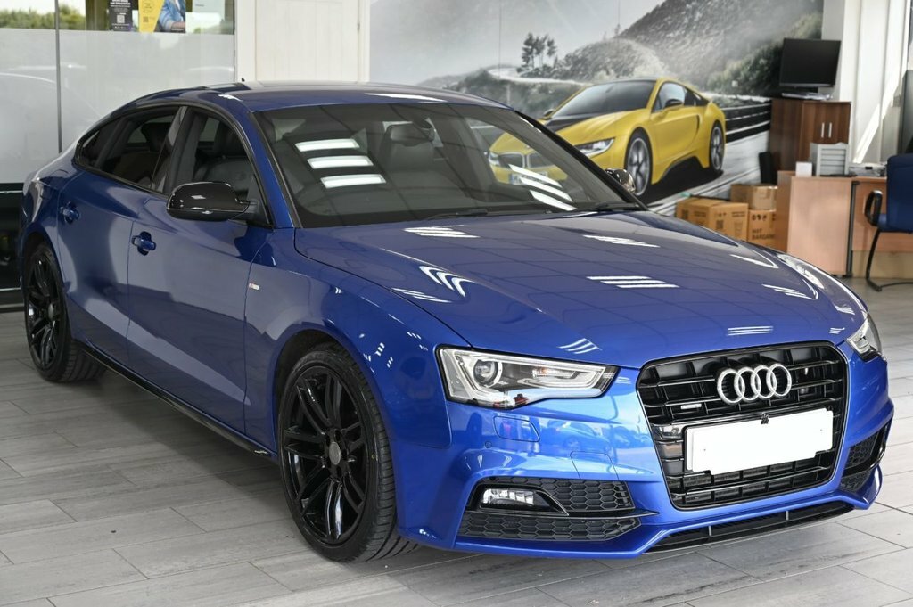 Audi A5 3L Black Edition Plus Blue #2