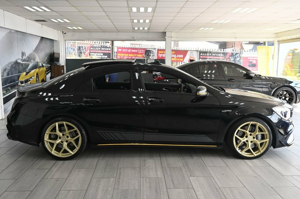 Mercedes-Benz CLA Class 2L Amg Yellow Night Edition Black #3