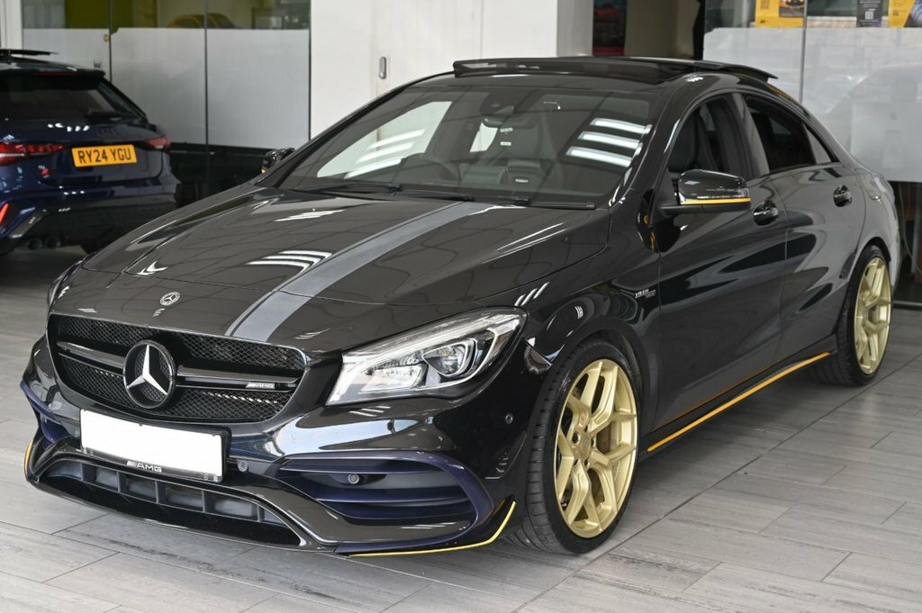 Mercedes-Benz CLA Class 2L Amg Yellow Night Edition Black #5