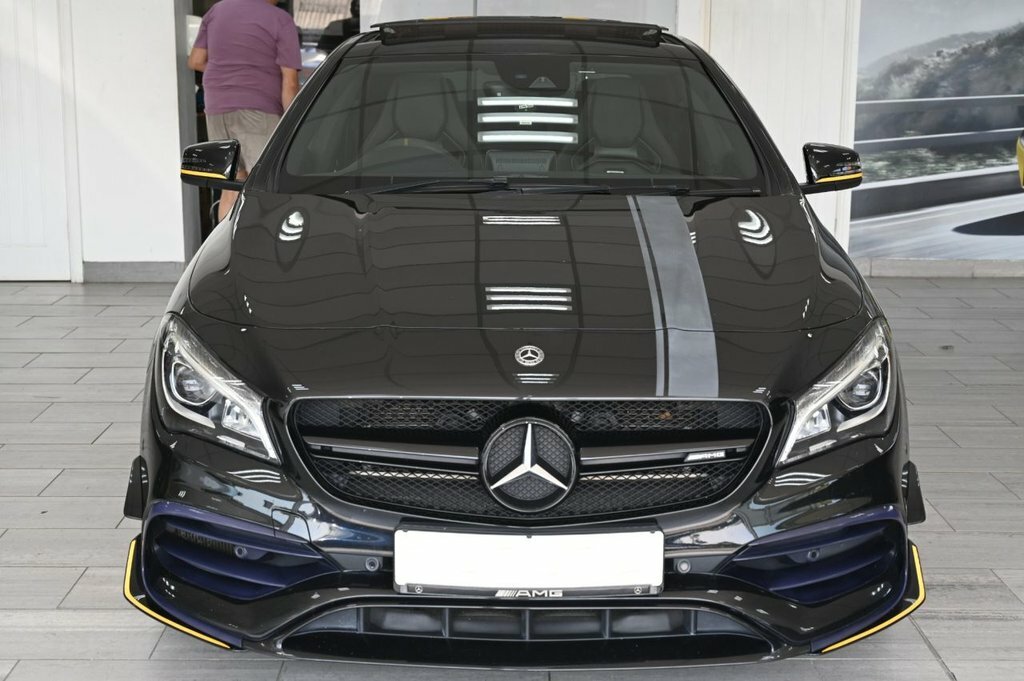 Mercedes-Benz CLA Class 2L Amg Yellow Night Edition Black #6
