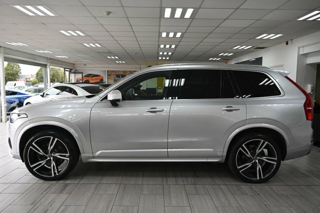 Volvo XC90 2L R-design Pro Silver #4