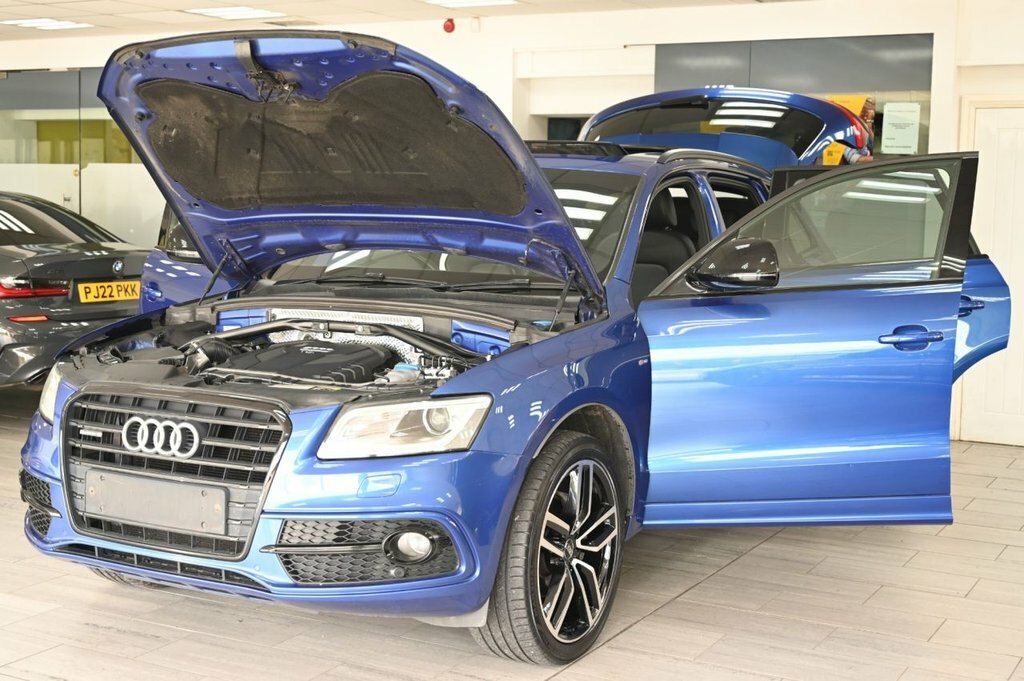 Audi Q5 2.0 Tdi Quattro S Line 188 Bhp Grey #11