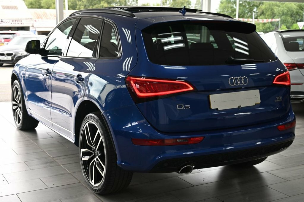 Audi Q5 2.0 Tdi Quattro S Line 188 Bhp Grey #9
