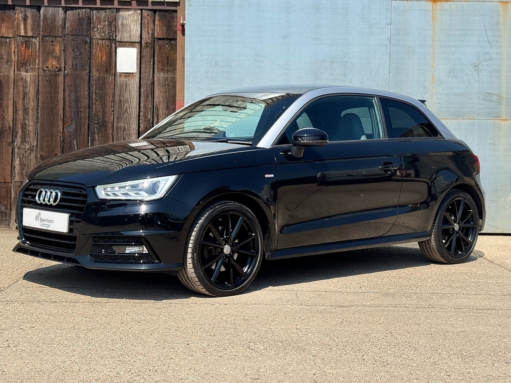 Audi A1 Tfsi Cod Black Edition U3373 Ulez LA16FTE Black #2