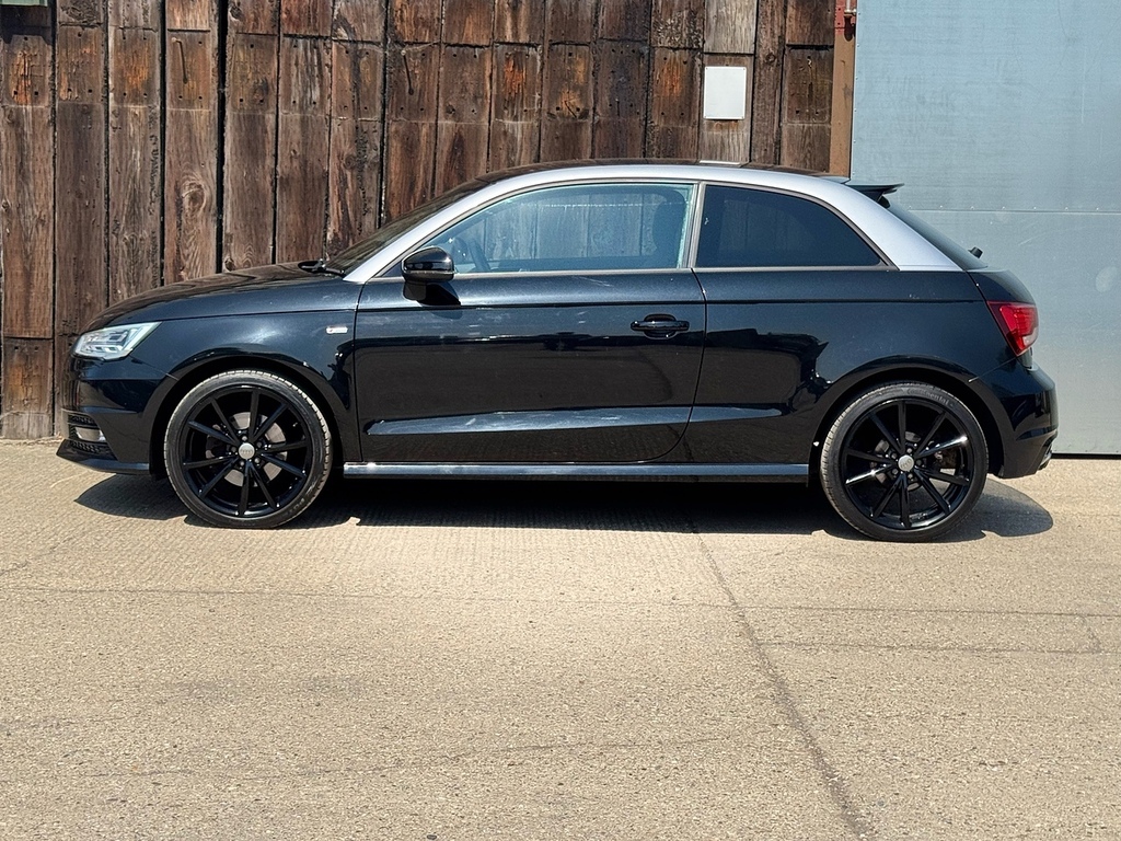 Audi A1 Tfsi Cod Black Edition U3373 Ulez LA16FTE Black #3