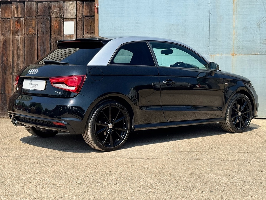 Audi A1 Tfsi Cod Black Edition U3373 Ulez LA16FTE Black #5