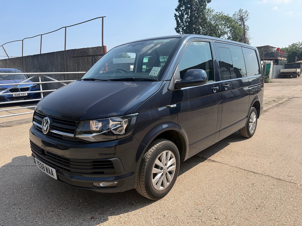 Volkswagen Transporter Tsi T30 Bluemotion Tech Highline U3387 Ulez Blue #2