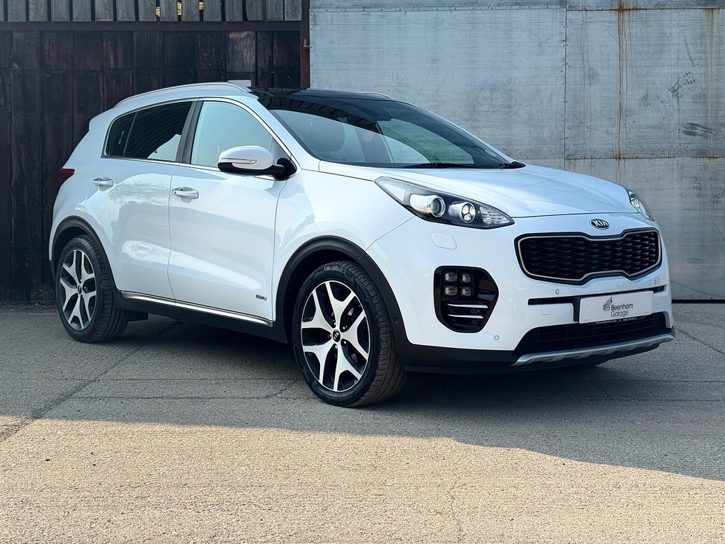 Kia Sportage T-gdi Gt-line S U3390 Ulez LF67SXA White