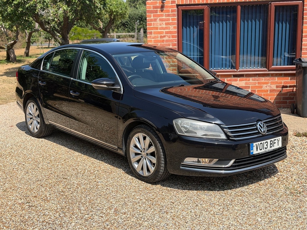 Volkswagen Passat Tdi Bluemotion Tech Highline U3395 Black