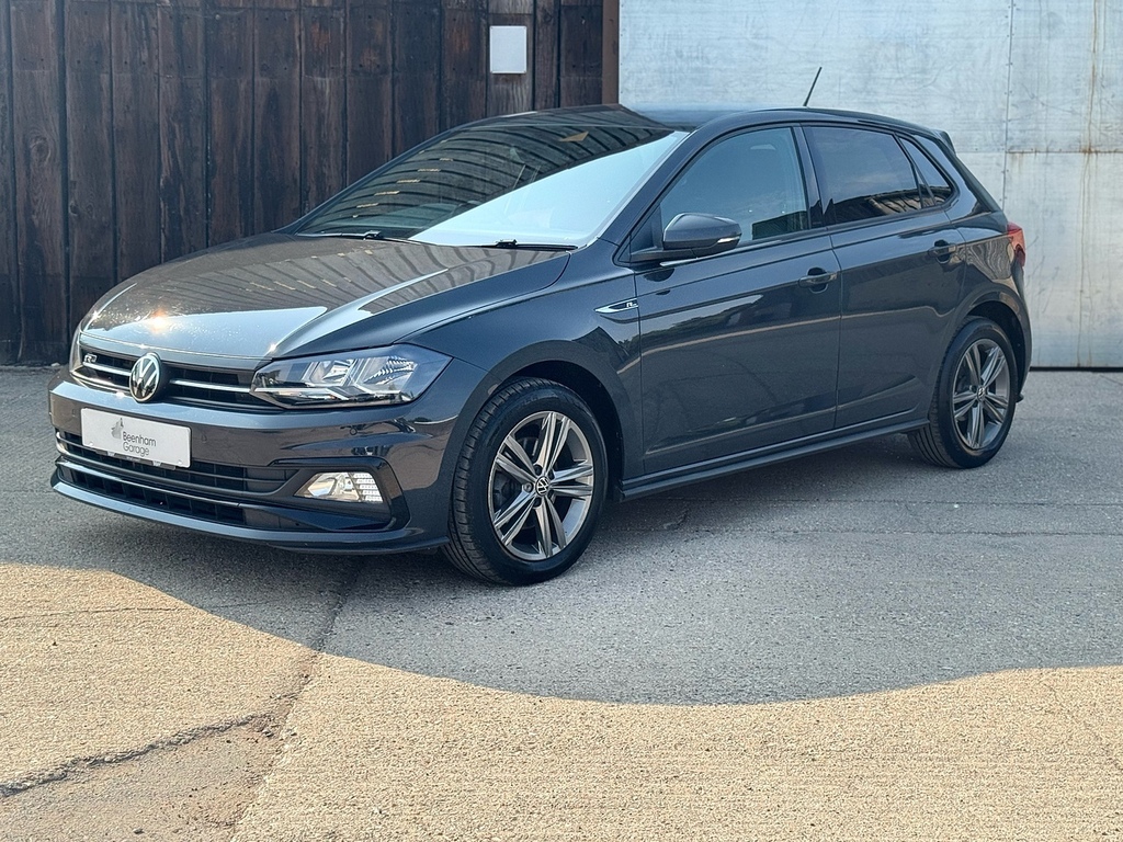 Volkswagen Polo Tsi R-line U3389 Ulez Grey #2