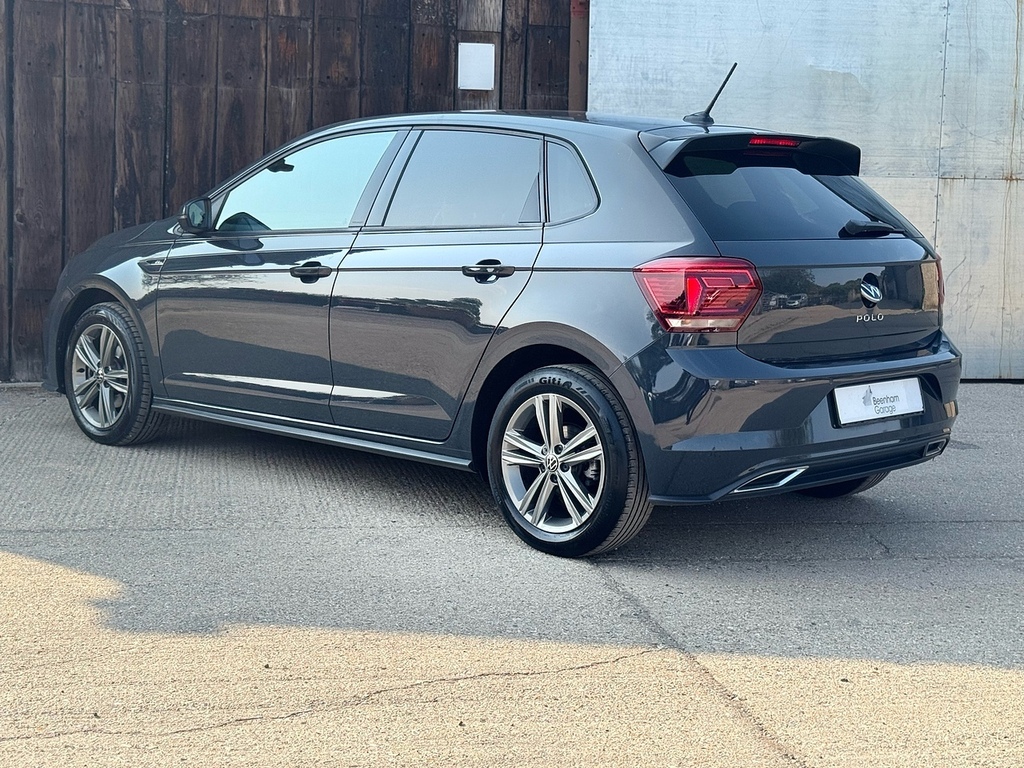 Volkswagen Polo Tsi R-line U3389 Ulez Grey #3