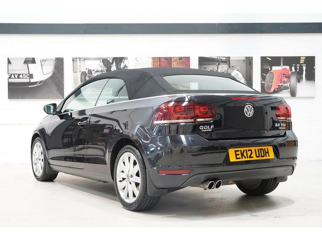 Volkswagen Golf 2.0 Tdi Bluemotion Tech Se Cabriolet Ds Black #4