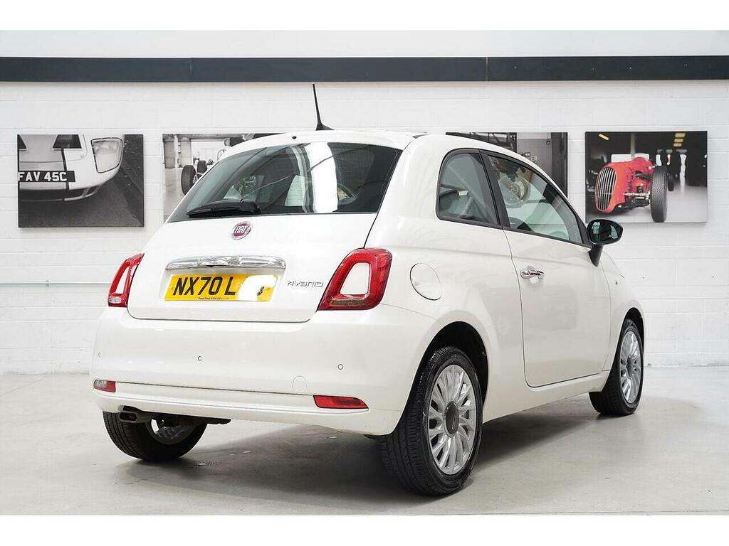Fiat 500 1.0 Mhev Lounge Euro 6 Ss White #3