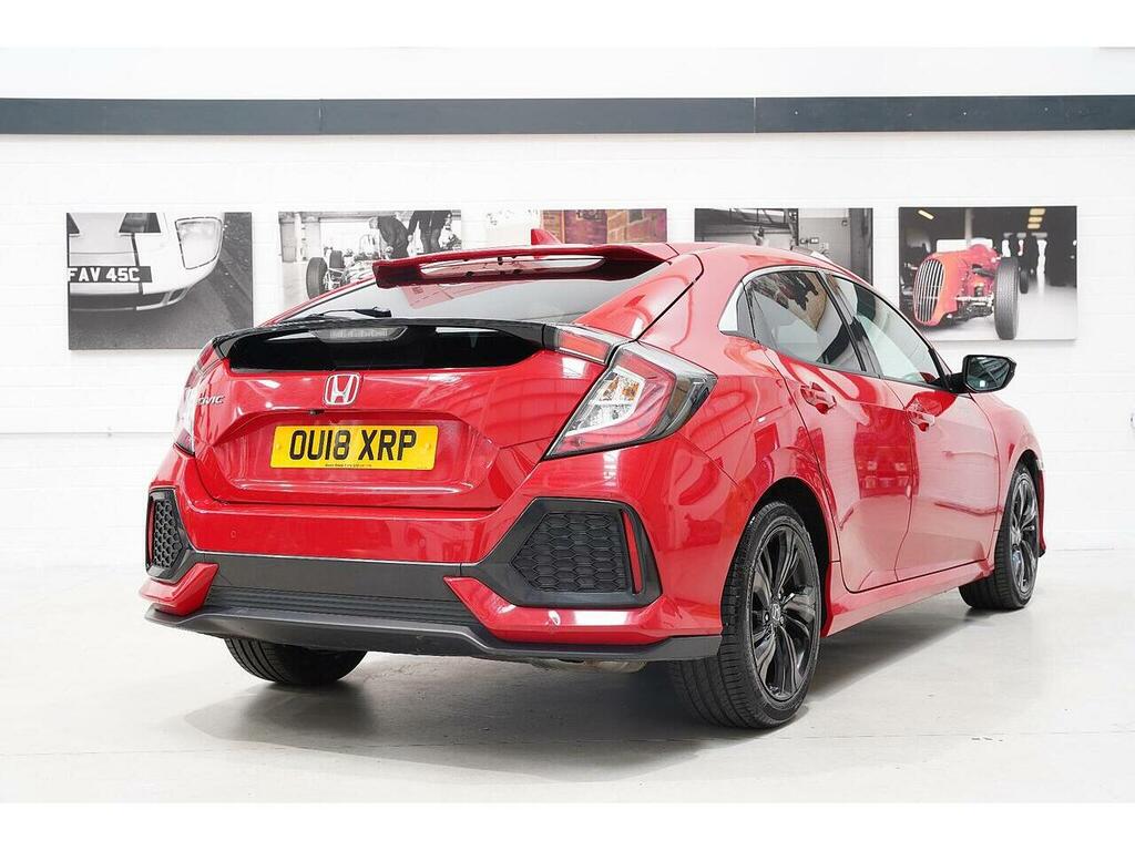 Honda Civic 1.0 Vtec Turbo Sr Euro 6 Ss Red #2